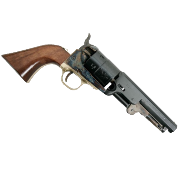 Colt Navy Sheriff, a cap and ball gun which was one of the forerunners of the famed Colt Peacemaker